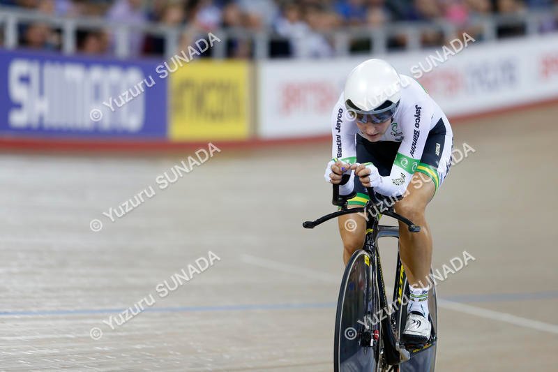 2 March 2016 Track World Championships (London, UK) Women Individual Pursuit Finals 1st : WIASAK Rebecca (AUS) Photo : Yuzuru SUNADA