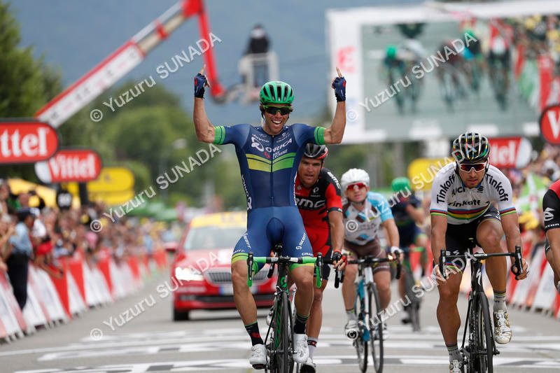 12 July 2016 103rd Tour de France Stage 10 : Escaldes-Engordany - Revel 1st : MATTHEWS Michael (AUS) Orica - BikeExchange Photo : Yuzuru SUNADA